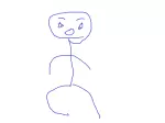Blue guy